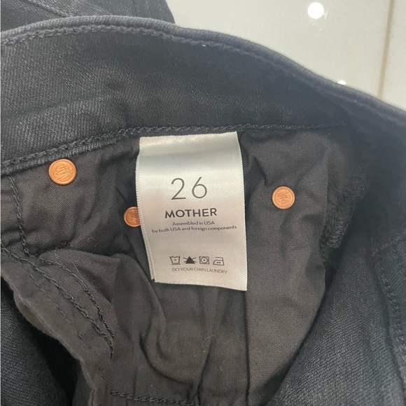 Mother The Pixie Swooner Skimp black jeans - Picture 4 of 5